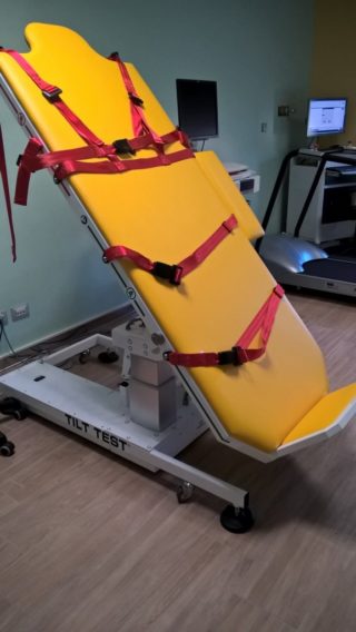 Como é feito o Tilt Test?
